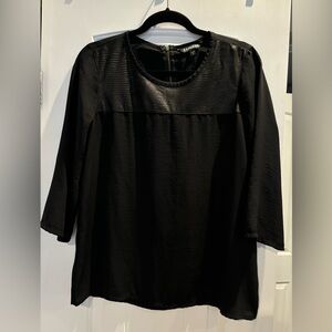 Express Black Long Sleeve Top